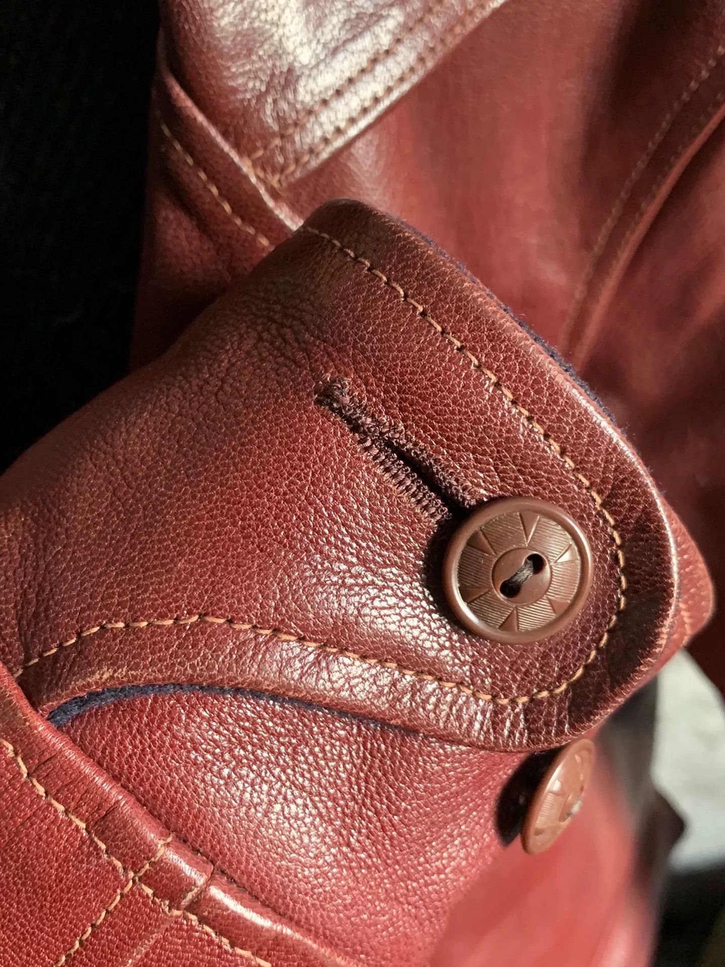 Freewheelers freewheelers burgundy leather jacket Size US M / EU 48-50 / 2 - 6 Thumbnail