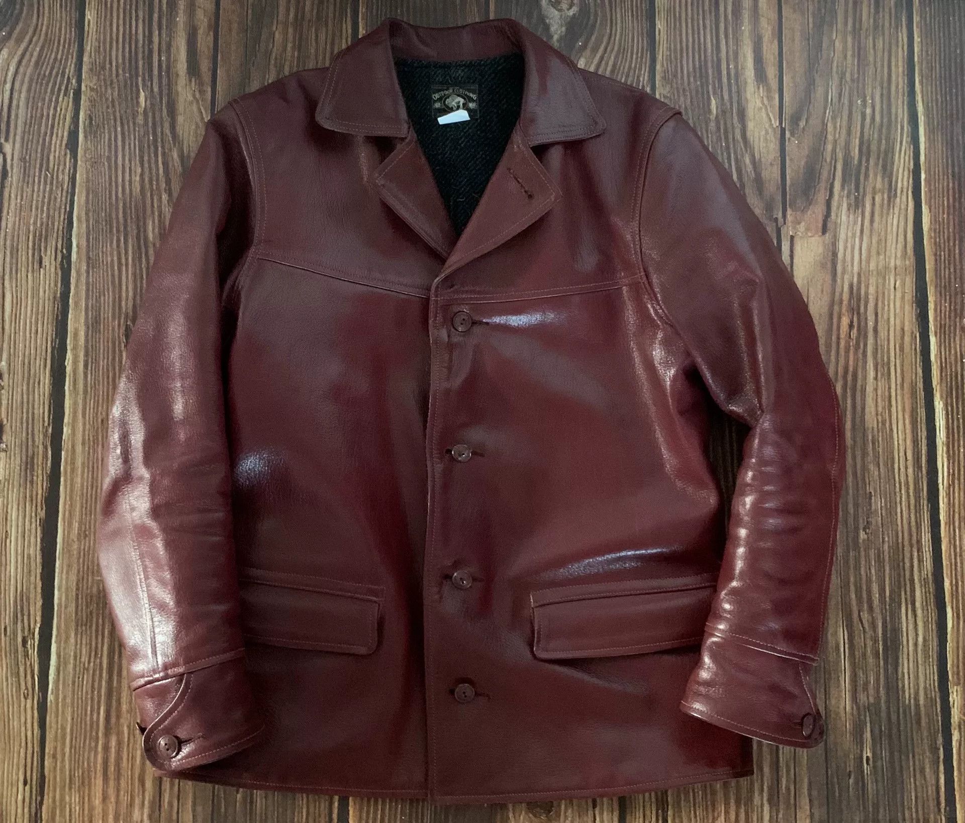 Freewheelers freewheelers burgundy leather jacket Size US M / EU 48-50 / 2 - 2 Thumbnail
