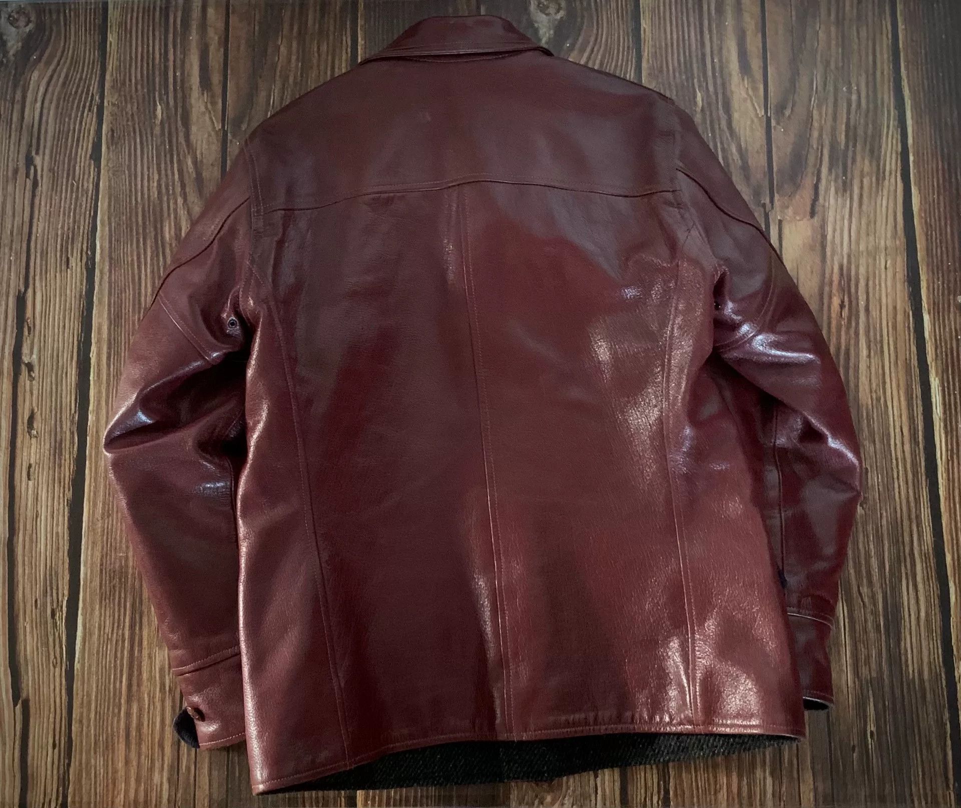 Freewheelers freewheelers burgundy leather jacket Size US M / EU 48-50 / 2 - 3 Thumbnail