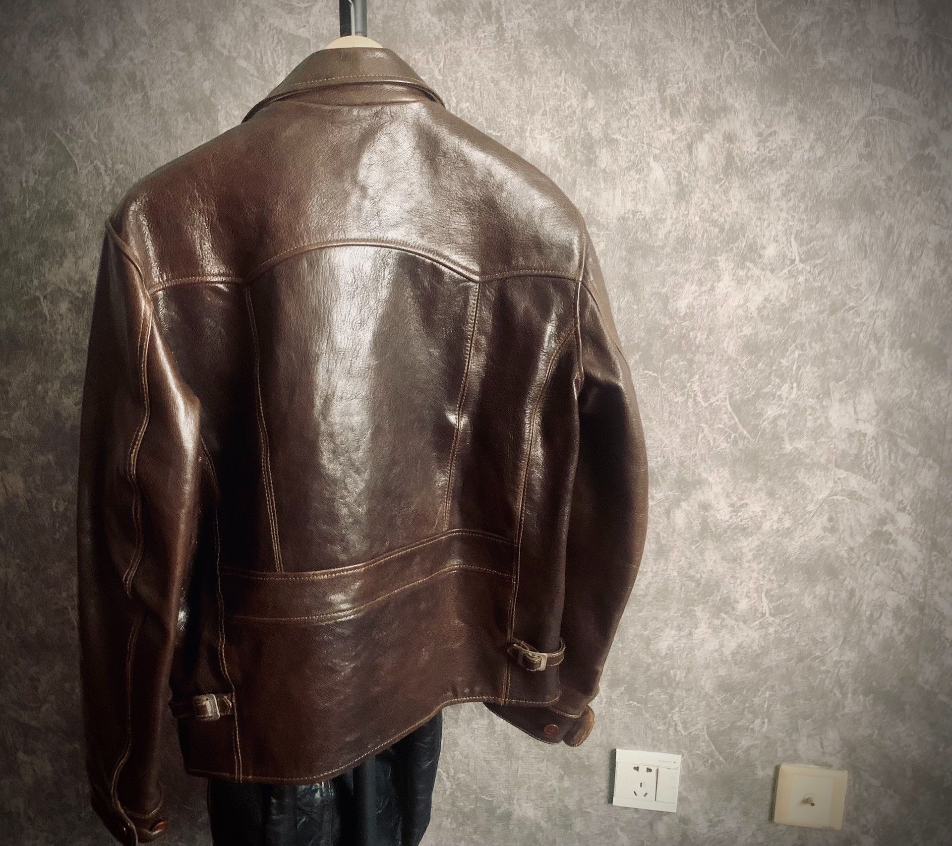 WEST RIDE perfect brown leather jacket in excellent condition Size US M / EU 48-50 / 2 - 2 Thumbnail