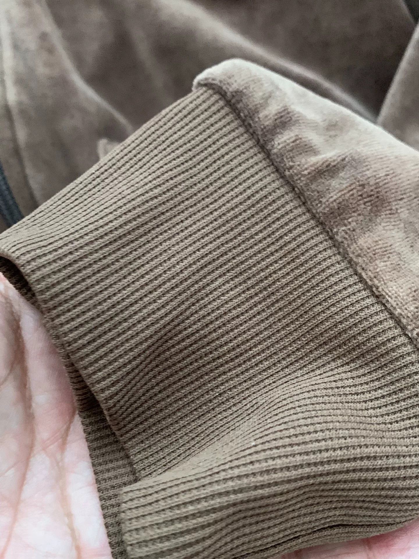 Pherrow's stylish brown zip-up jacket with cream accents Size US M / EU 48-50 / 2 - 6 Thumbnail