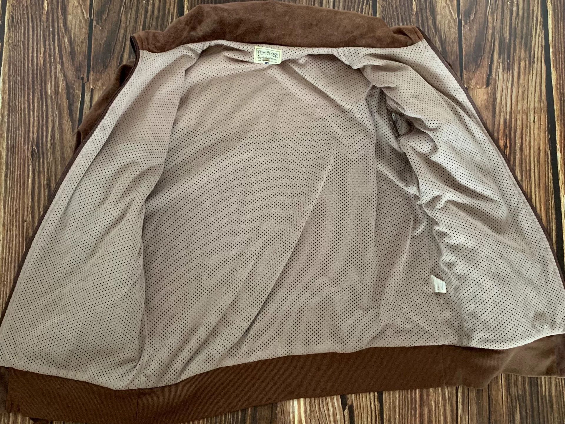 Pherrow's stylish brown zip-up jacket with cream accents Size US M / EU 48-50 / 2 - 3 Thumbnail