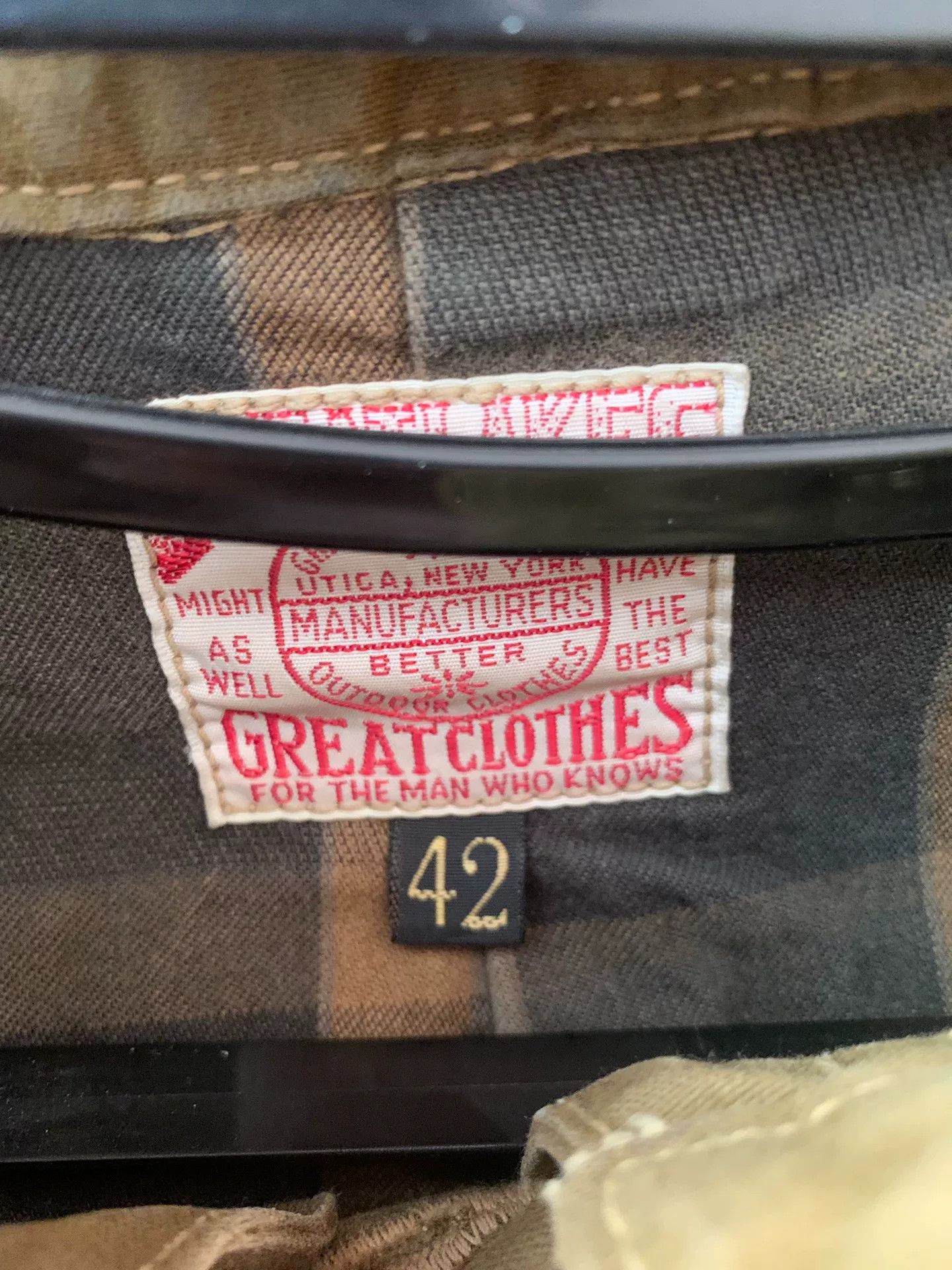 Freewheelers military canvas hooded windbreaker coat Size US L / EU 52-54 / 3 - 8 Thumbnail