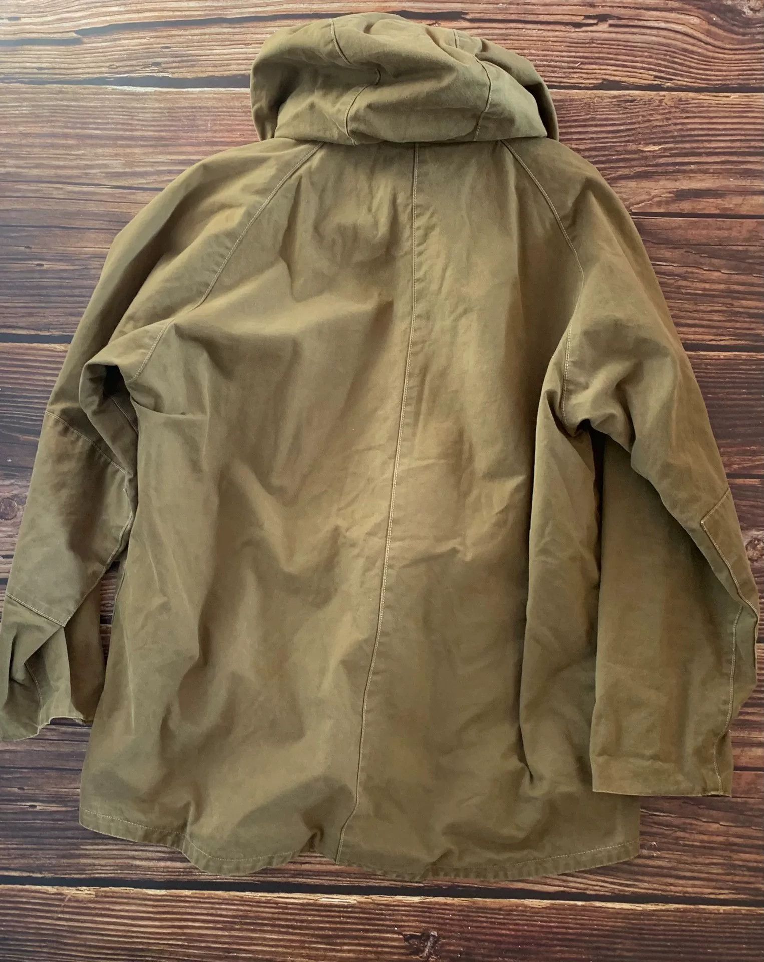 Freewheelers military canvas hooded windbreaker coat Size US L / EU 52-54 / 3 - 7 Thumbnail