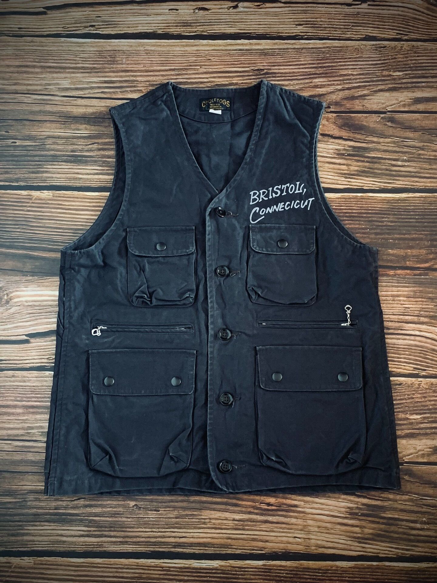 WEST RIDE vintage multi-pocket hunting vest Size US M / EU 48-50 / 2 - 2 Thumbnail