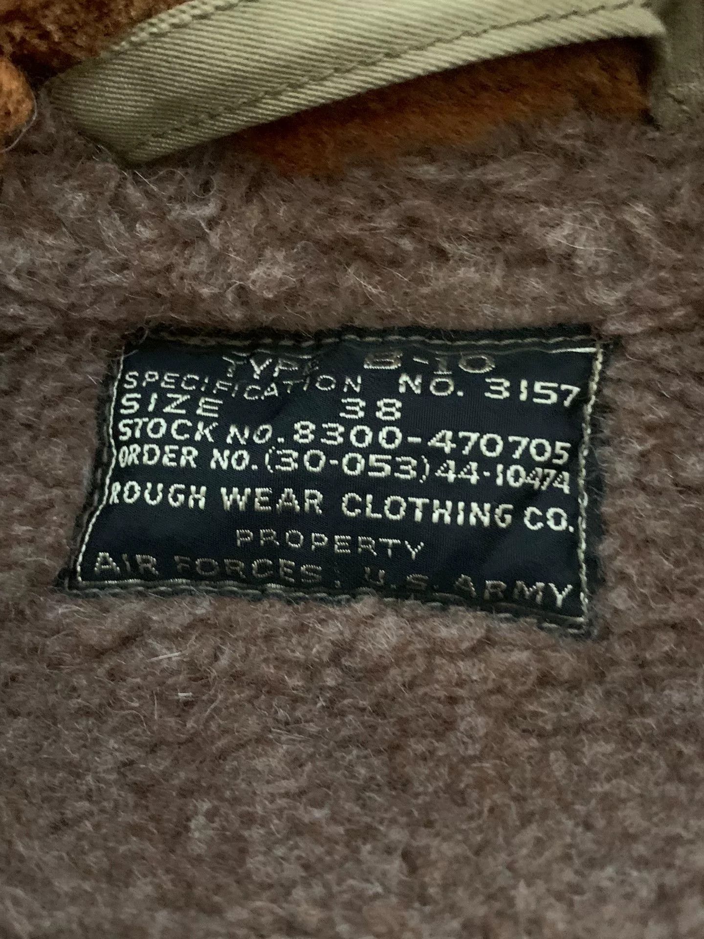 The Real McCoy's THE REAL McCOY'S B10 Jacket with Patch Size US M / EU 48-50 / 2 - 6 Thumbnail