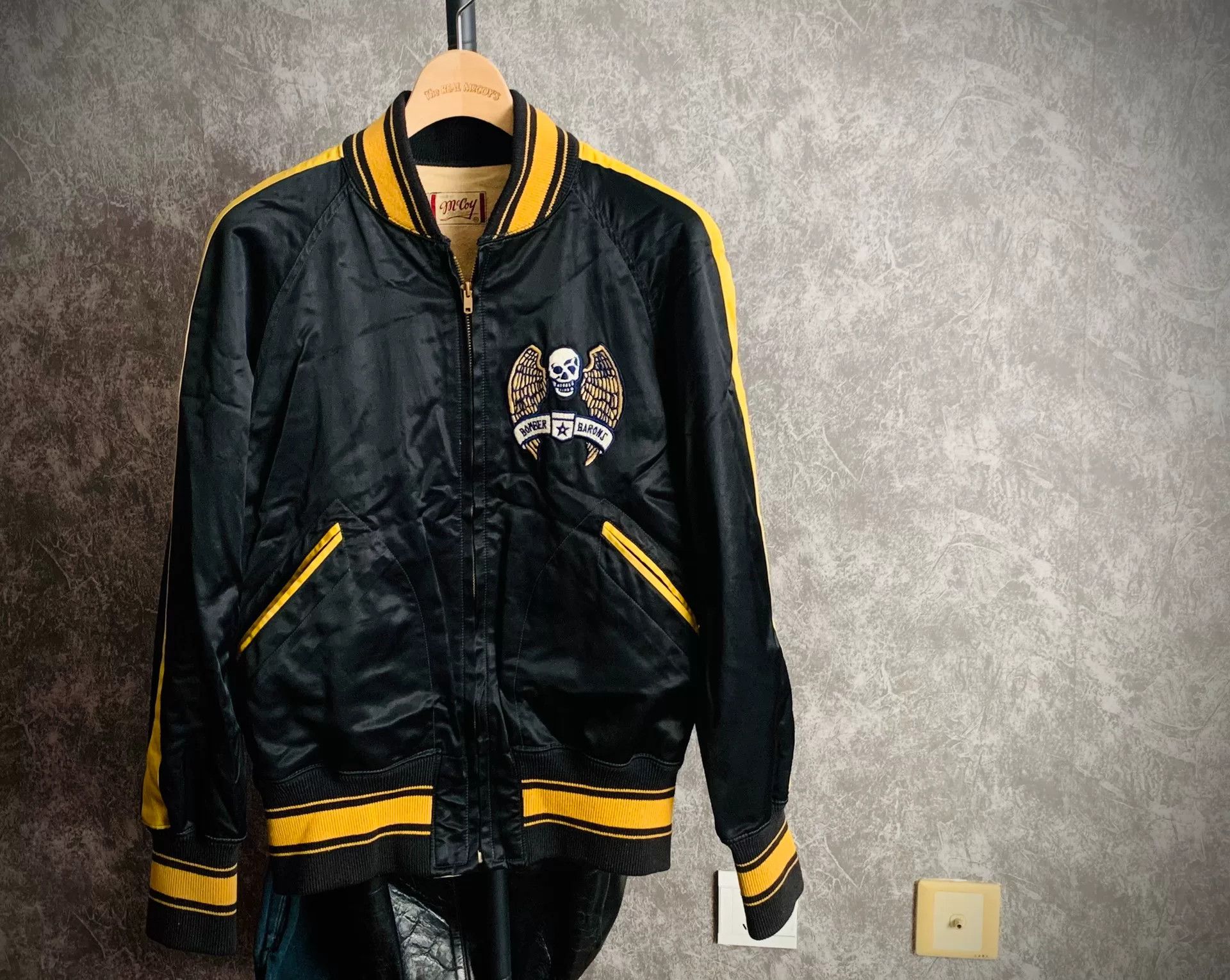 The Real McCoy's rare real mccoy bomber jacket with embroidery Size US M / EU 48-50 / 2 - 2 Thumbnail