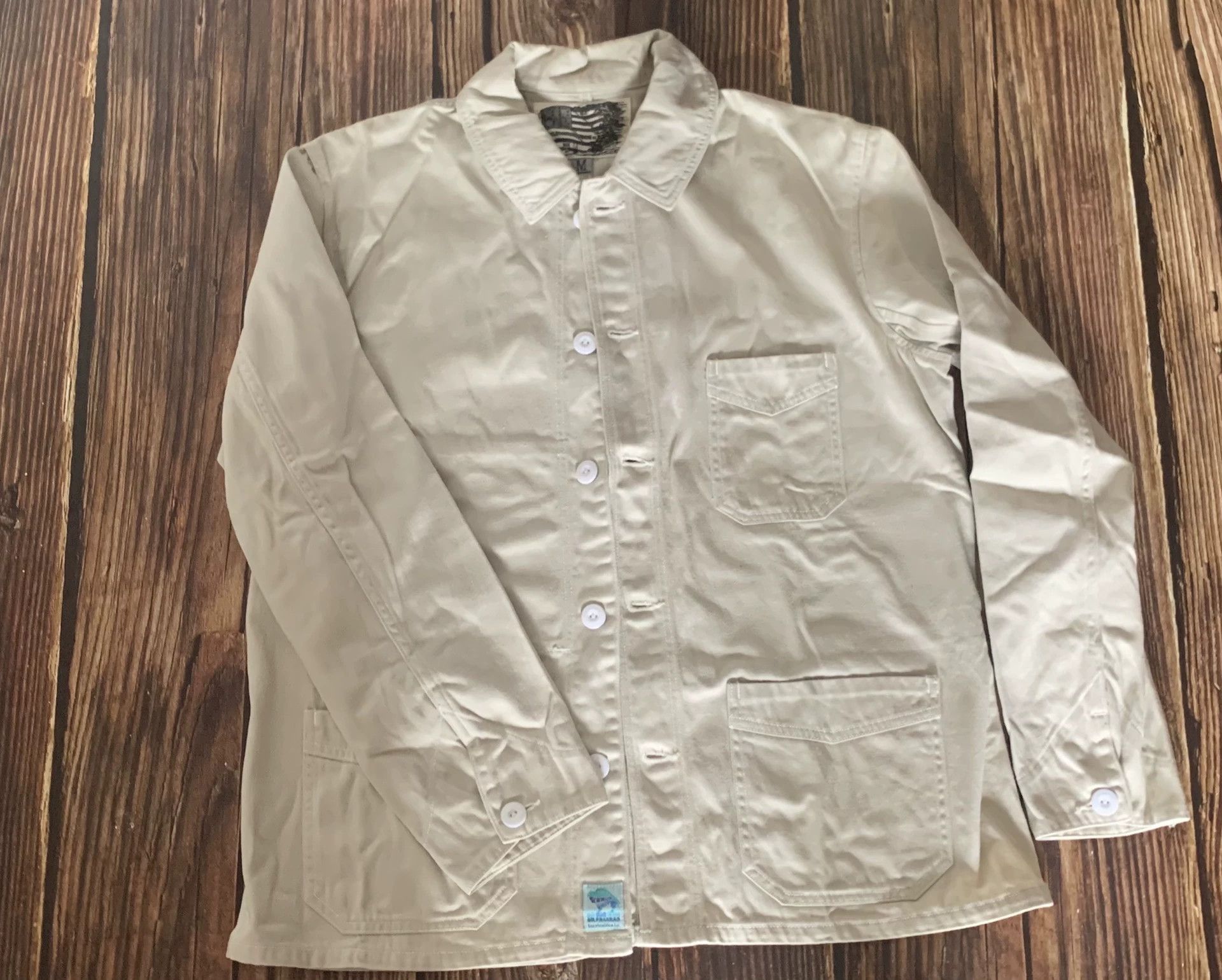Freewheelers bootleggets freewheelers work jacket beige color Size US M / EU 48-50 / 2 - 2 Thumbnail