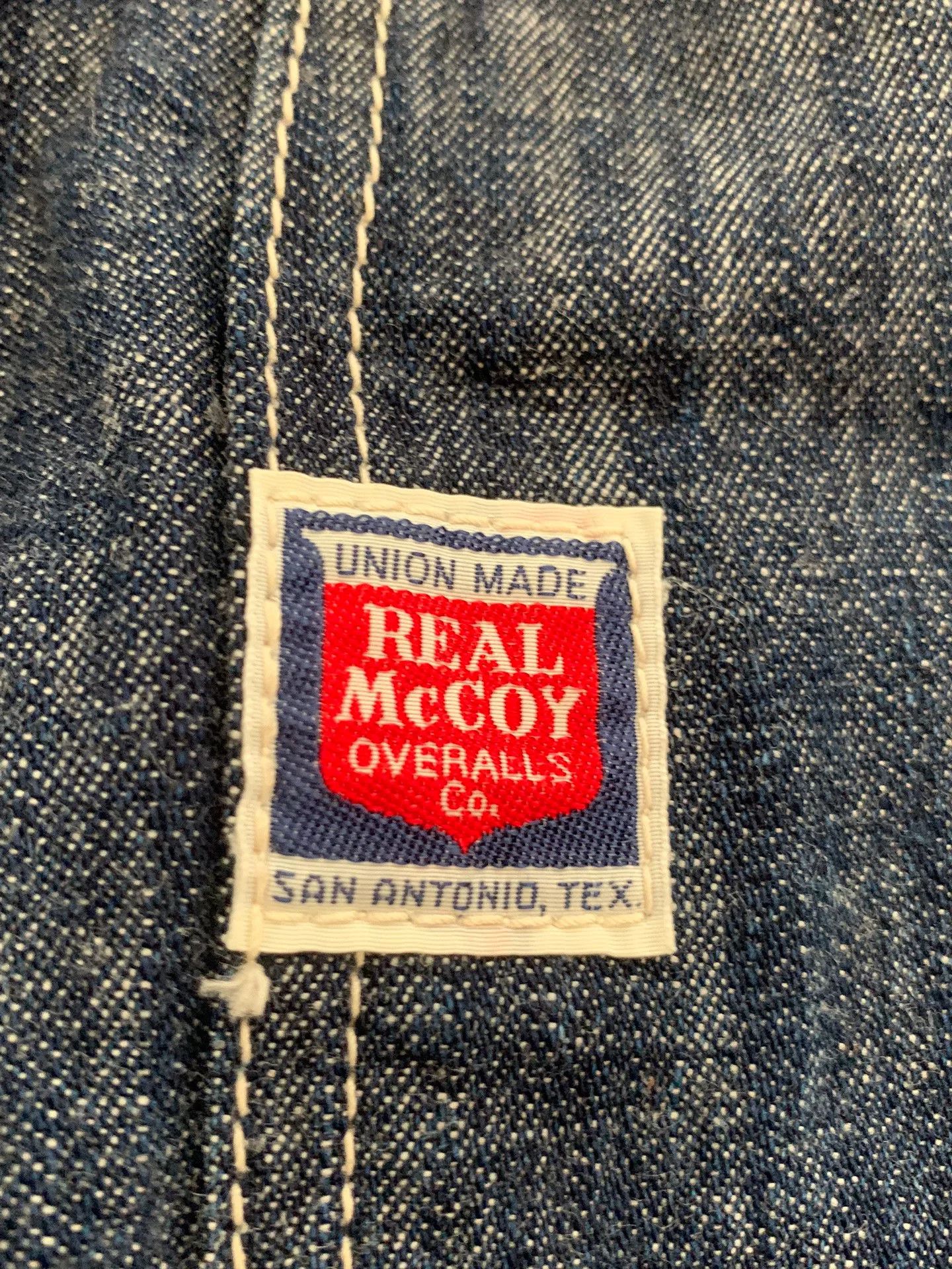 The Real McCoy's vintage naval theme denim jacket Size US M / EU 48-50 / 2 - 5 Thumbnail