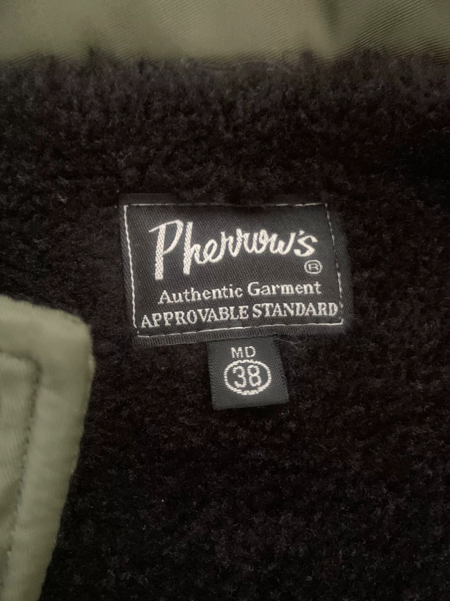 Pherrow's olive green coach jacket with logo Size US M / EU 48-50 / 2 - 6 Thumbnail