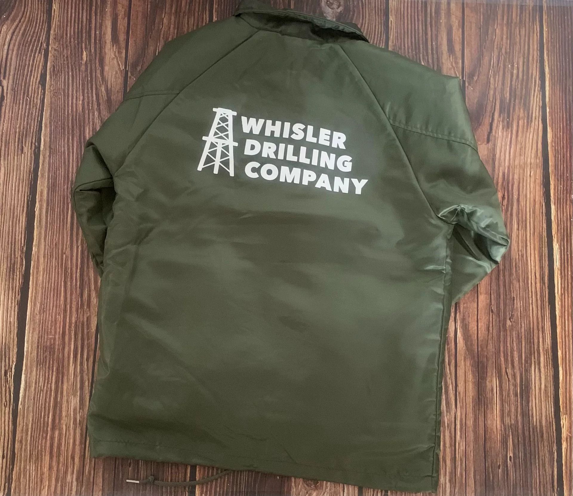 Pherrow's olive green coach jacket with logo Size US M / EU 48-50 / 2 - 3 Thumbnail
