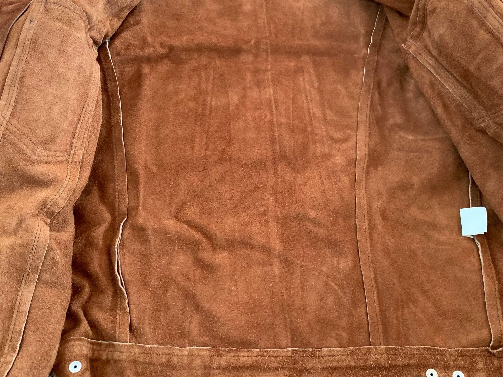 Tenderloin suede jacket with button front and collar Size US M / EU 48-50 / 2 - 7 Thumbnail