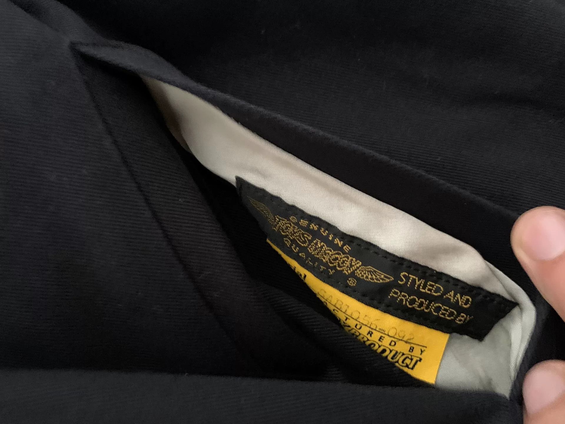 TOYS McCOY embroidered black jacket with unique designs Size US L / EU 52-54 / 3 - 5 Thumbnail