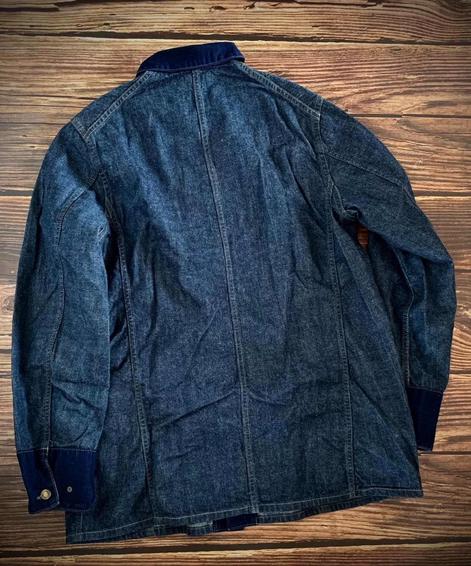 Freewheelers yard master indigo work jacket Size US XL / EU 56 / 4 - 6 Thumbnail