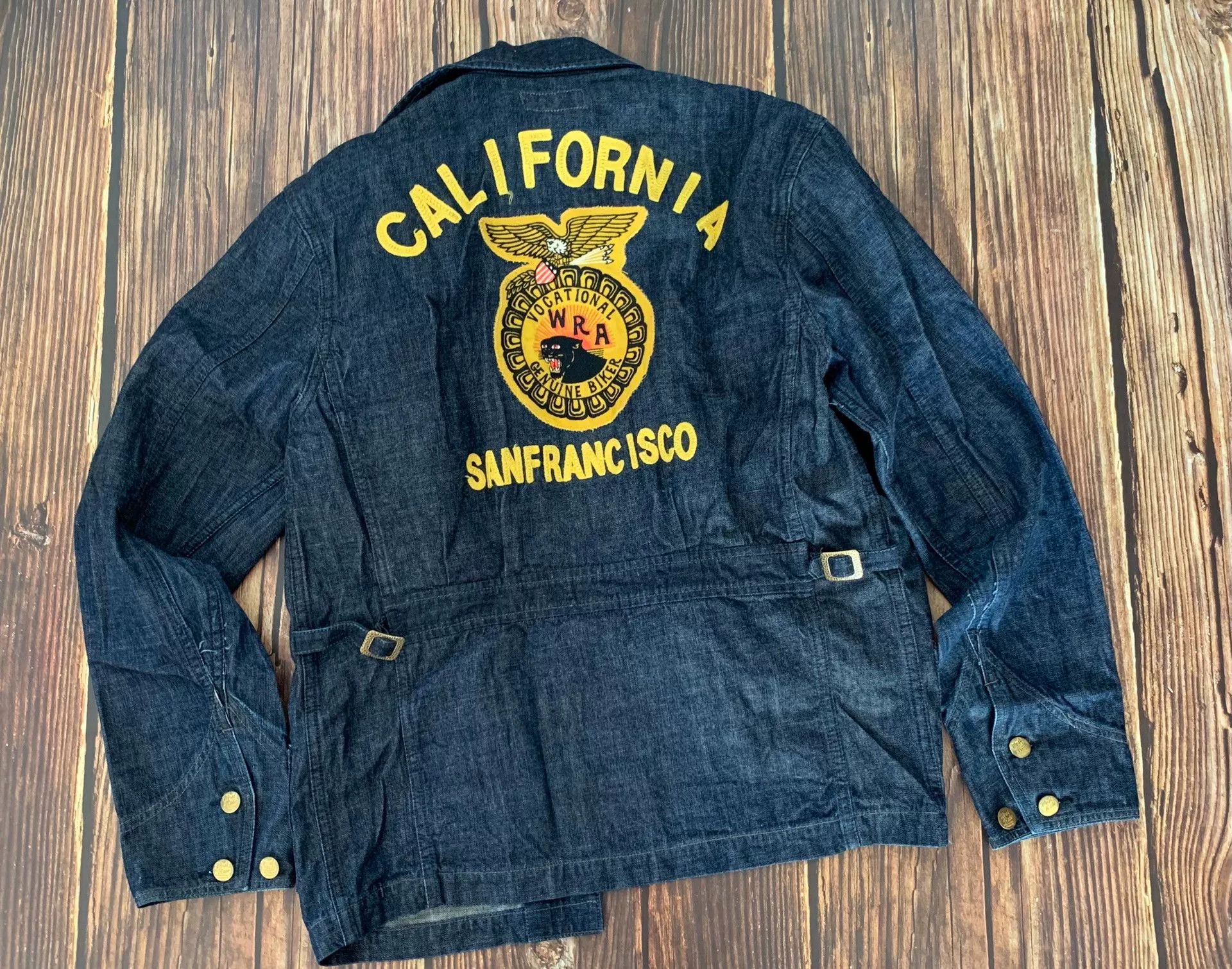 WEST RIDE west ride cycling alliance denim jacket Size US M / EU 48-50 / 2 - 3 Thumbnail