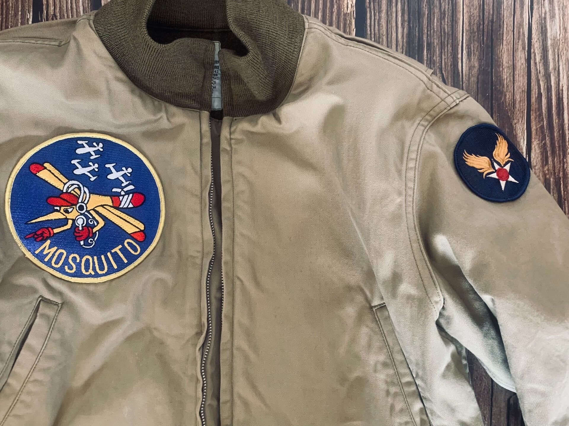 The Real McCoy's real mccoy stylish bomber jacket with patch Size US M / EU 48-50 / 2 - 4 Thumbnail