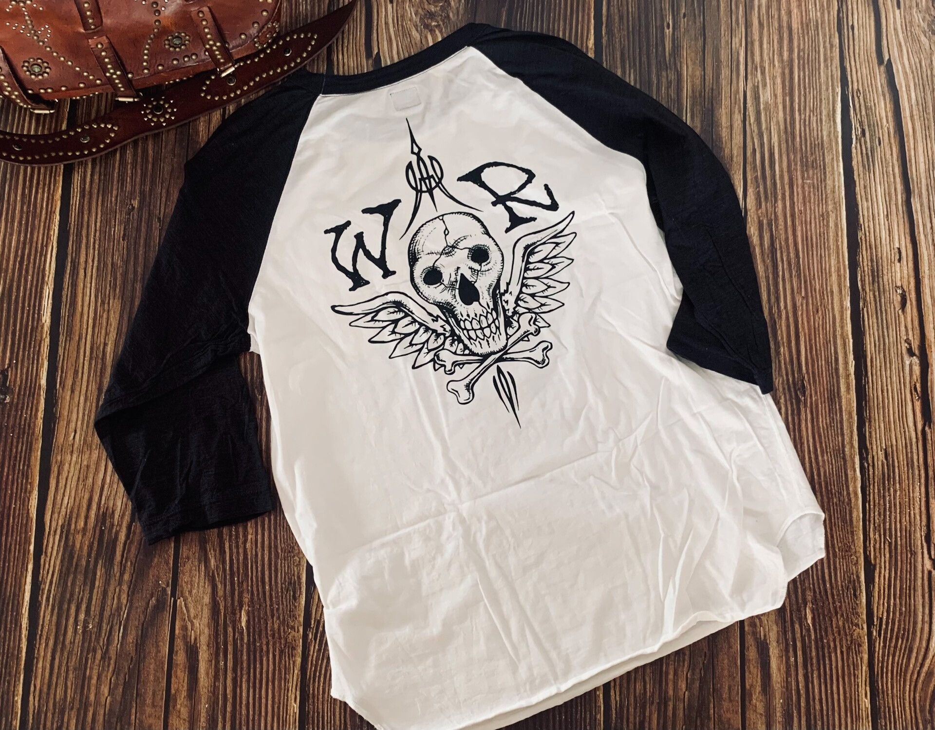 WEST RIDE stylish black and white graphic tee Size US L / EU 52-54 / 3 - 2 Thumbnail