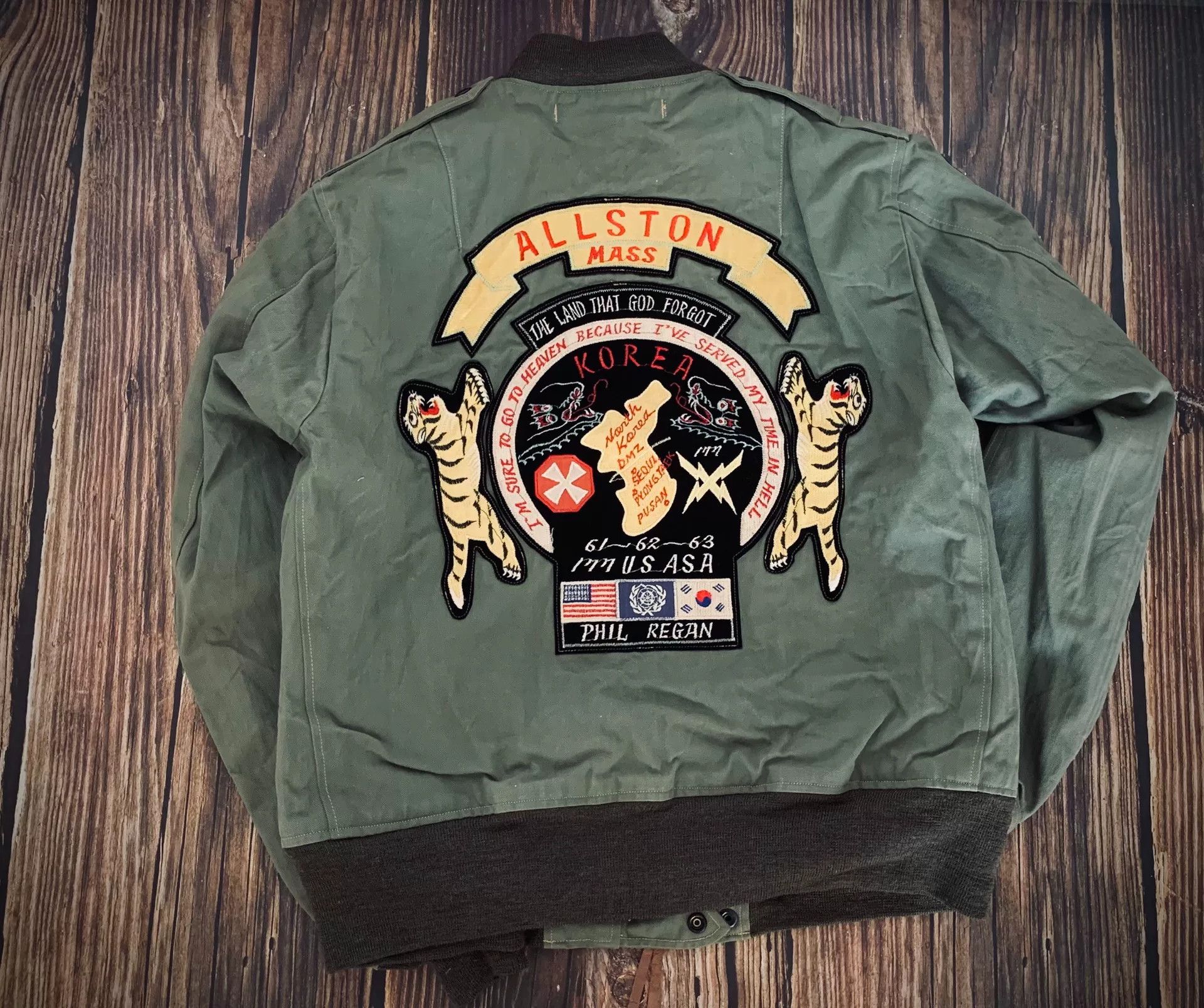 Buzz Rickson's army green high-end air force jacket Size US L / EU 52-54 / 3 - 2 Thumbnail