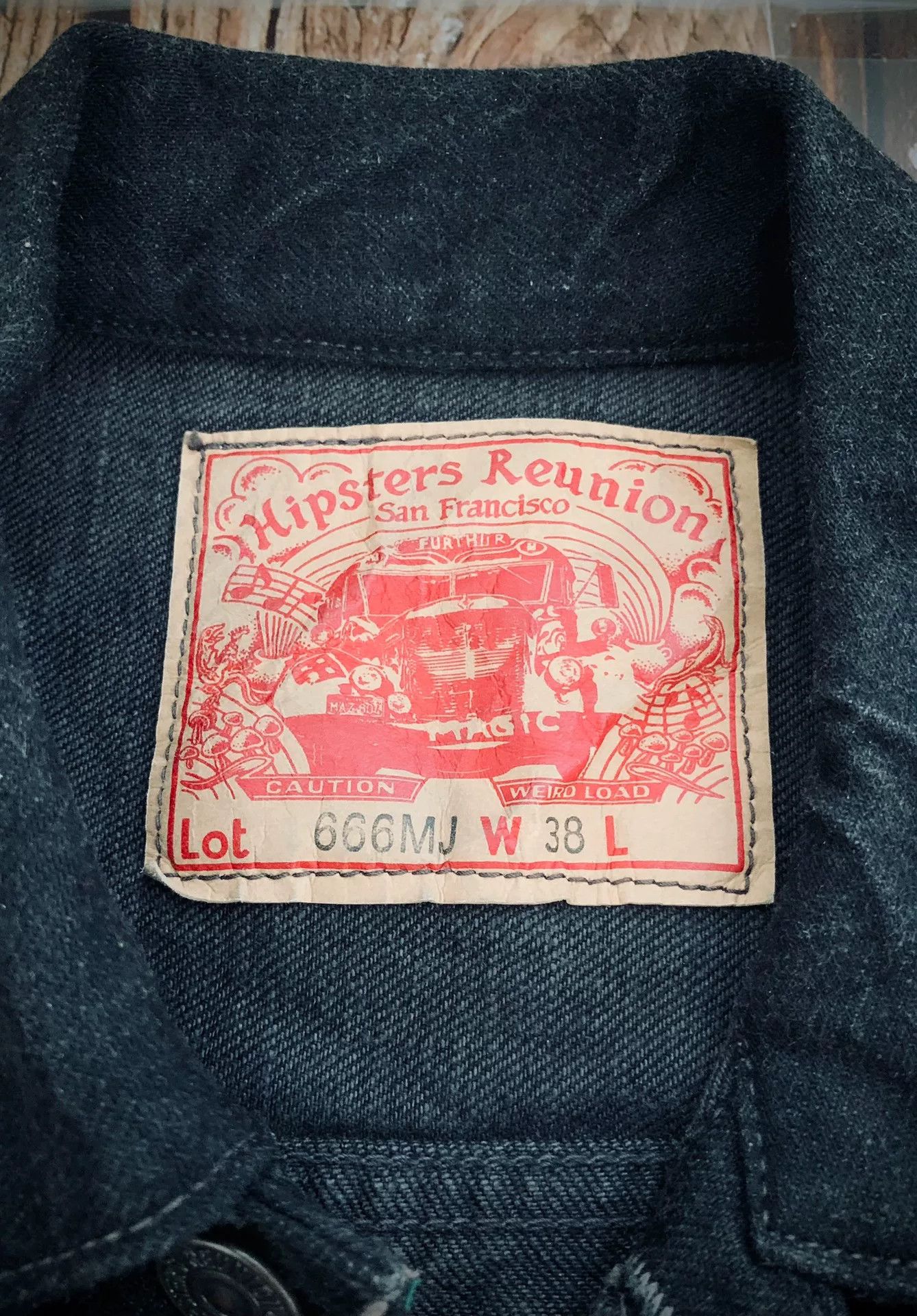 Freewheelers freewheelers 666mj denim jacket in black Size US M / EU 48-50 / 2 - 5 Thumbnail