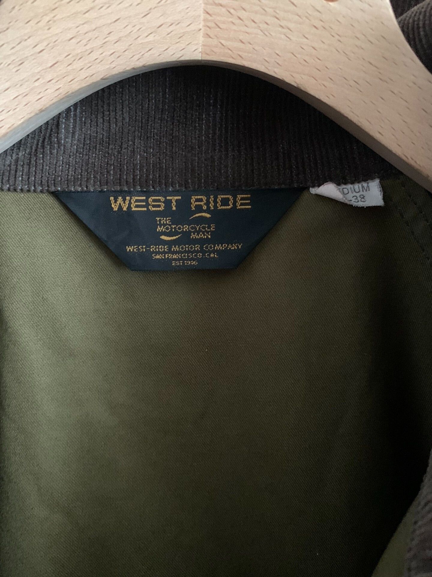 WEST RIDE westride functional style jacket in olive green Size US M / EU 48-50 / 2 - 7 Thumbnail