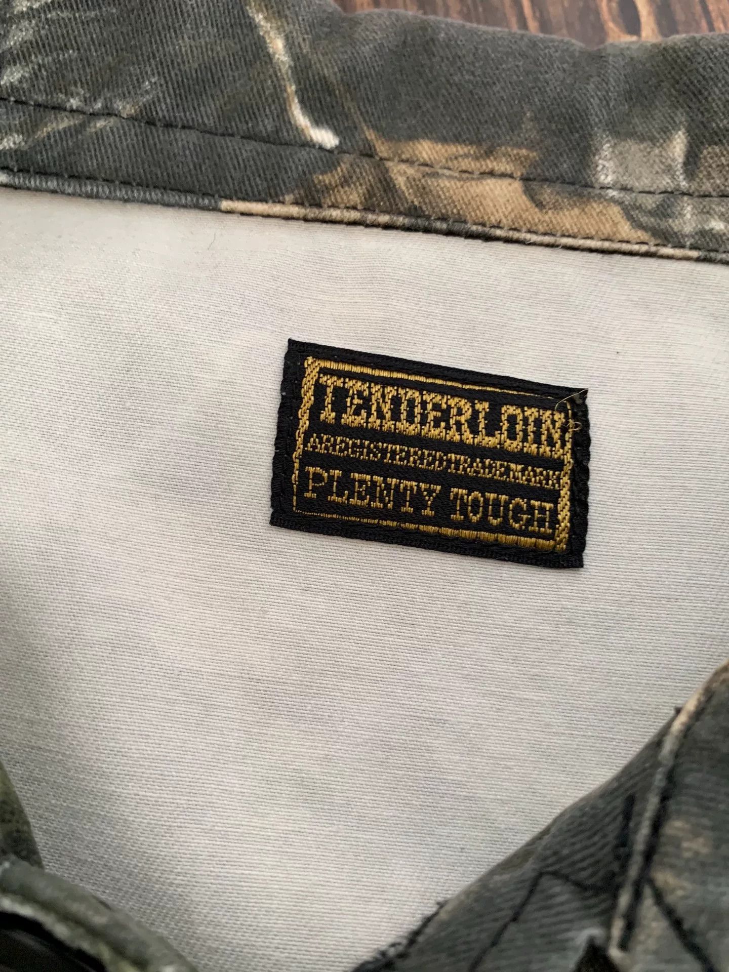 Tenderloin tenderloins camo hunting jacket with cap Size US S / EU 44-46 / 1 - 5 Thumbnail