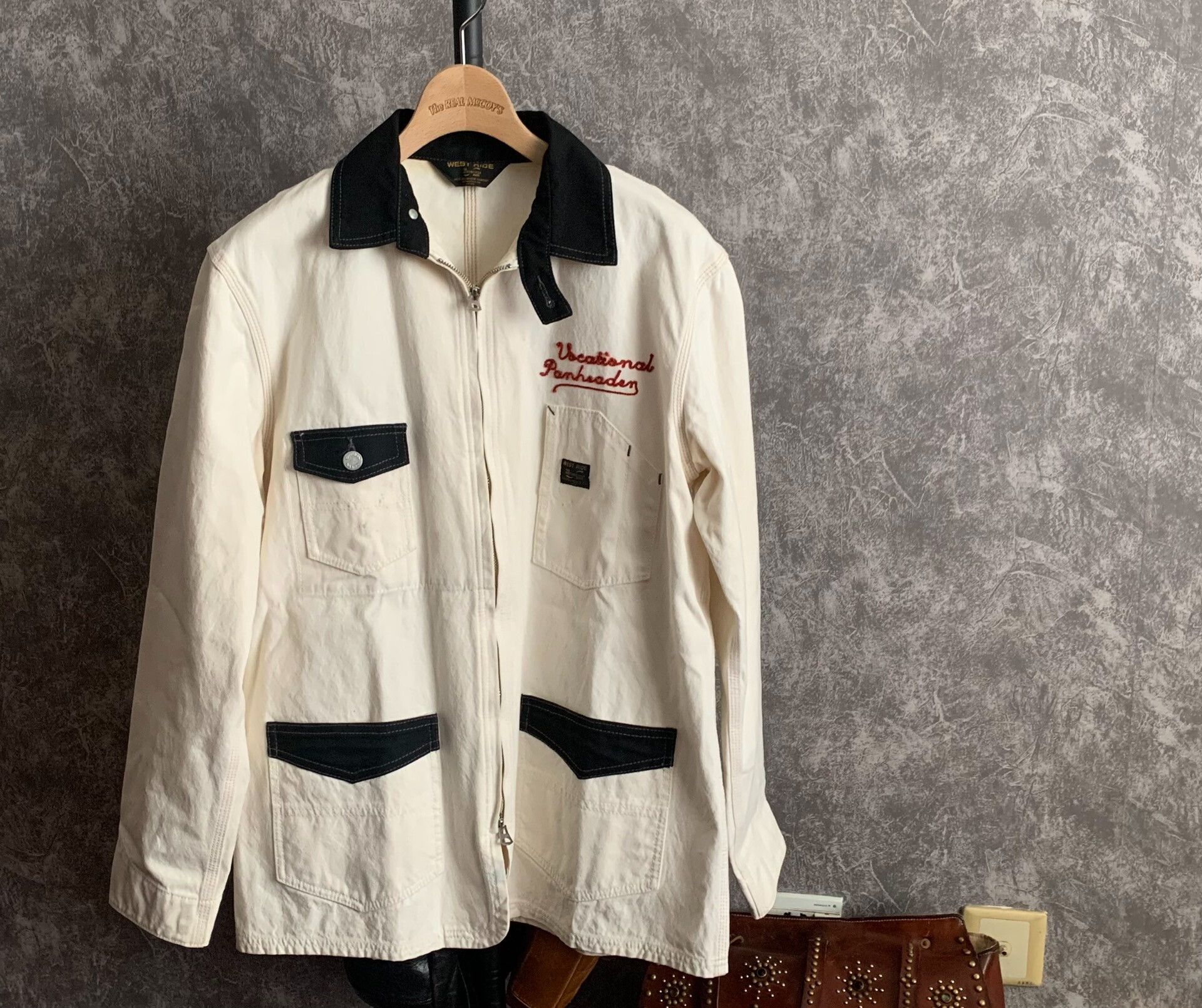 WEST RIDE westride heavy canvas motorcycle work jacket Size US L / EU 52-54 / 3 - 2 Thumbnail