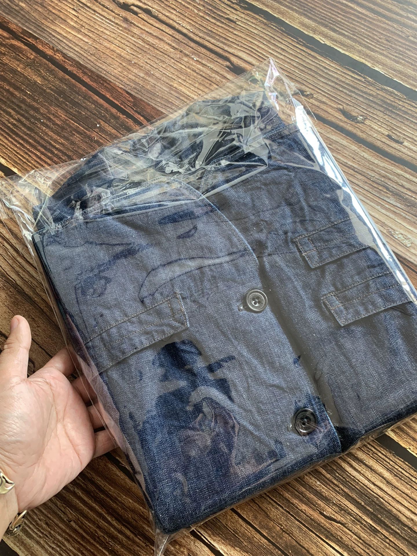 Freewheelers blue denim work vest for versatile styling Size US M / EU 48-50 / 2 - 5 Thumbnail