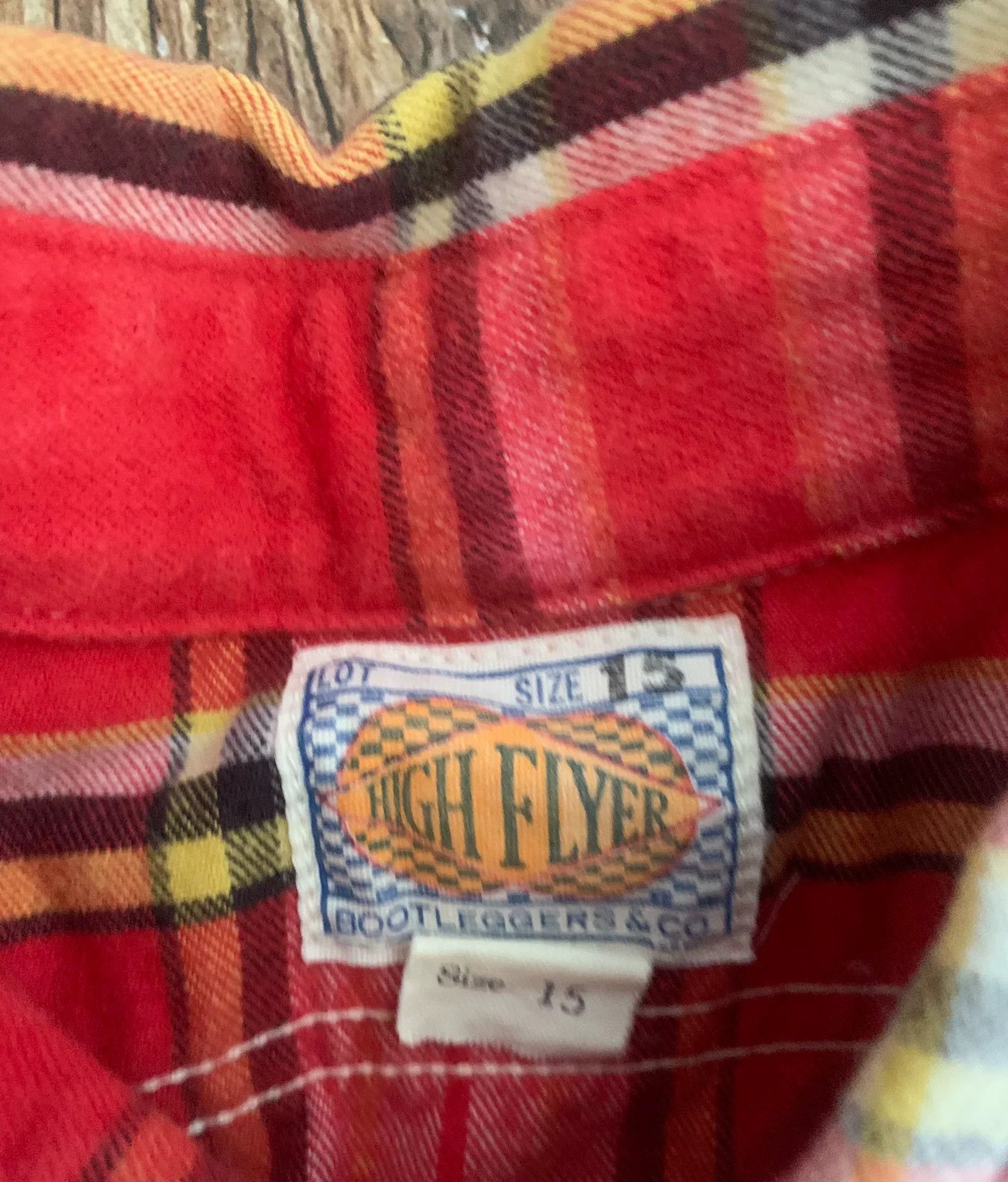 Freewheelers bright red plaid short sleeve shirt Size US L / EU 52-54 / 3 - 4 Thumbnail
