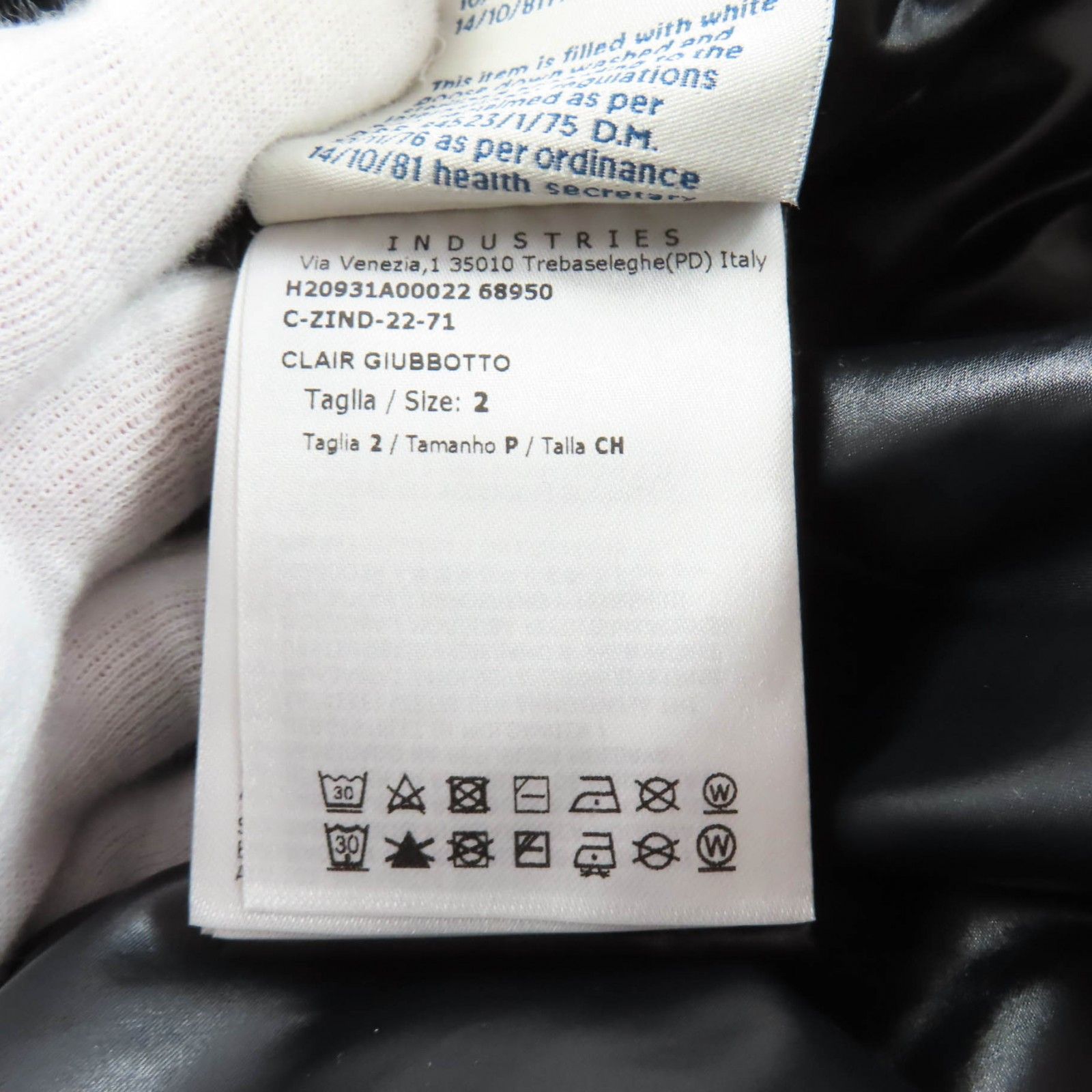 Moncler Moncler Moncler CLAIR Nylon Down Jacket Plastic / Synthetic Outerwear H20931A00022 DUTY FREE for USA Size ONE SIZE - 12 Thumbnail