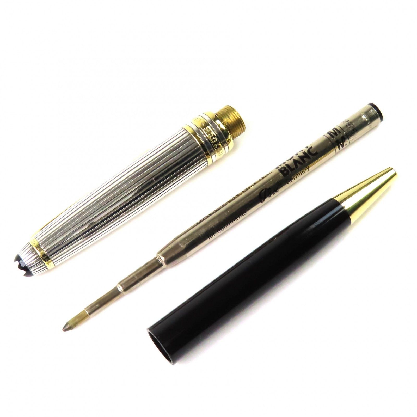 Montblanc Montblanc Montblanc Meisterstück Solitaire AG925 Ballpoint Pen Precious Metal Pen DUTY FREE for USA Size ONE SIZE - 2 Thumbnail