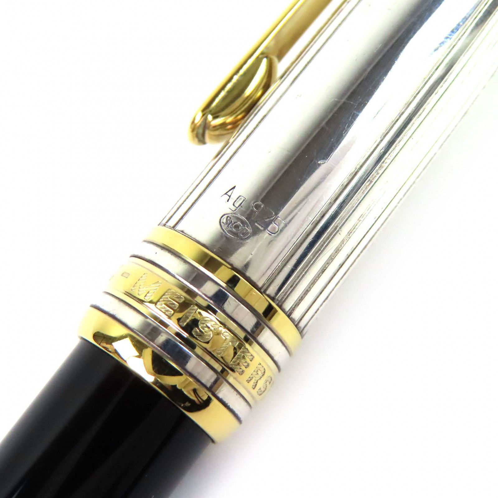 Montblanc Montblanc Montblanc Meisterstück Solitaire AG925 Ballpoint Pen Precious Metal Pen DUTY FREE for USA Size ONE SIZE - 5 Thumbnail