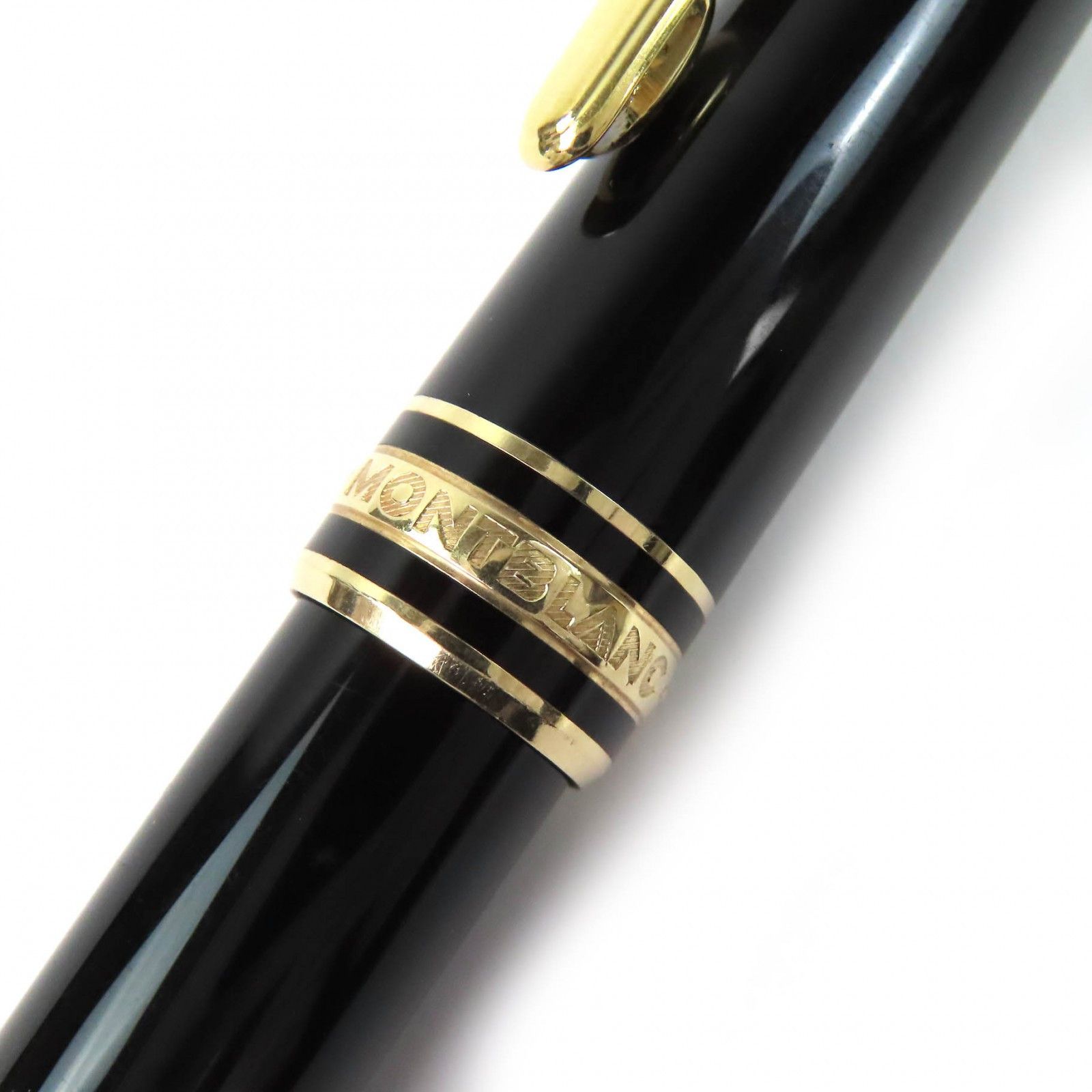 Montblanc Montblanc Montblanc Meisterstück Au585 Fountain Pen Precious Metal Pen DUTY FREE for USA Size ONE SIZE - 8 Thumbnail
