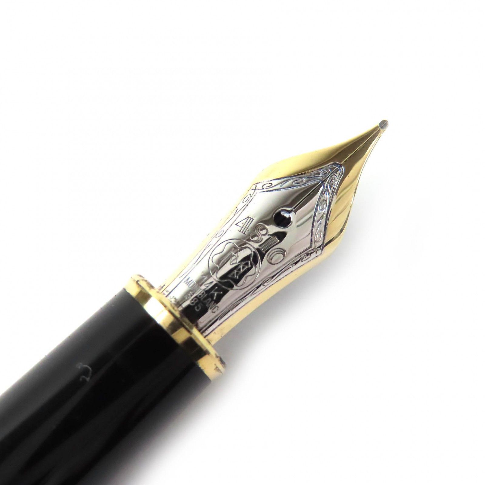 Montblanc Montblanc Montblanc Meisterstück Au585 Fountain Pen Precious Metal Pen DUTY FREE for USA Size ONE SIZE - 4 Thumbnail