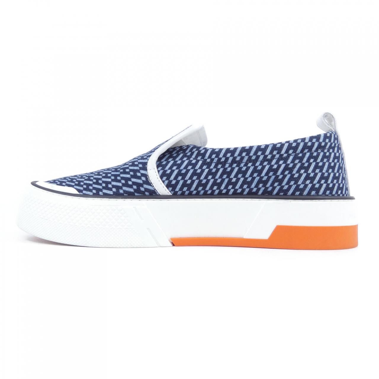 Hermes Hermes Hermès Gris40 Sneakers Textile Shoes DUTY FREE for USA Size ONE SIZE - 2 Thumbnail