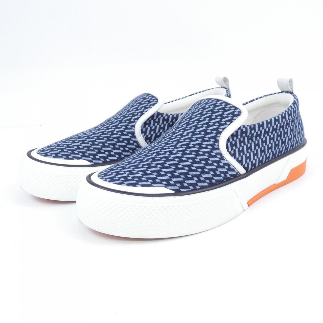 Hermes Hermes Hermès Gris40 Sneakers Textile Shoes DUTY FREE for USA Size ONE SIZE - 3 Thumbnail