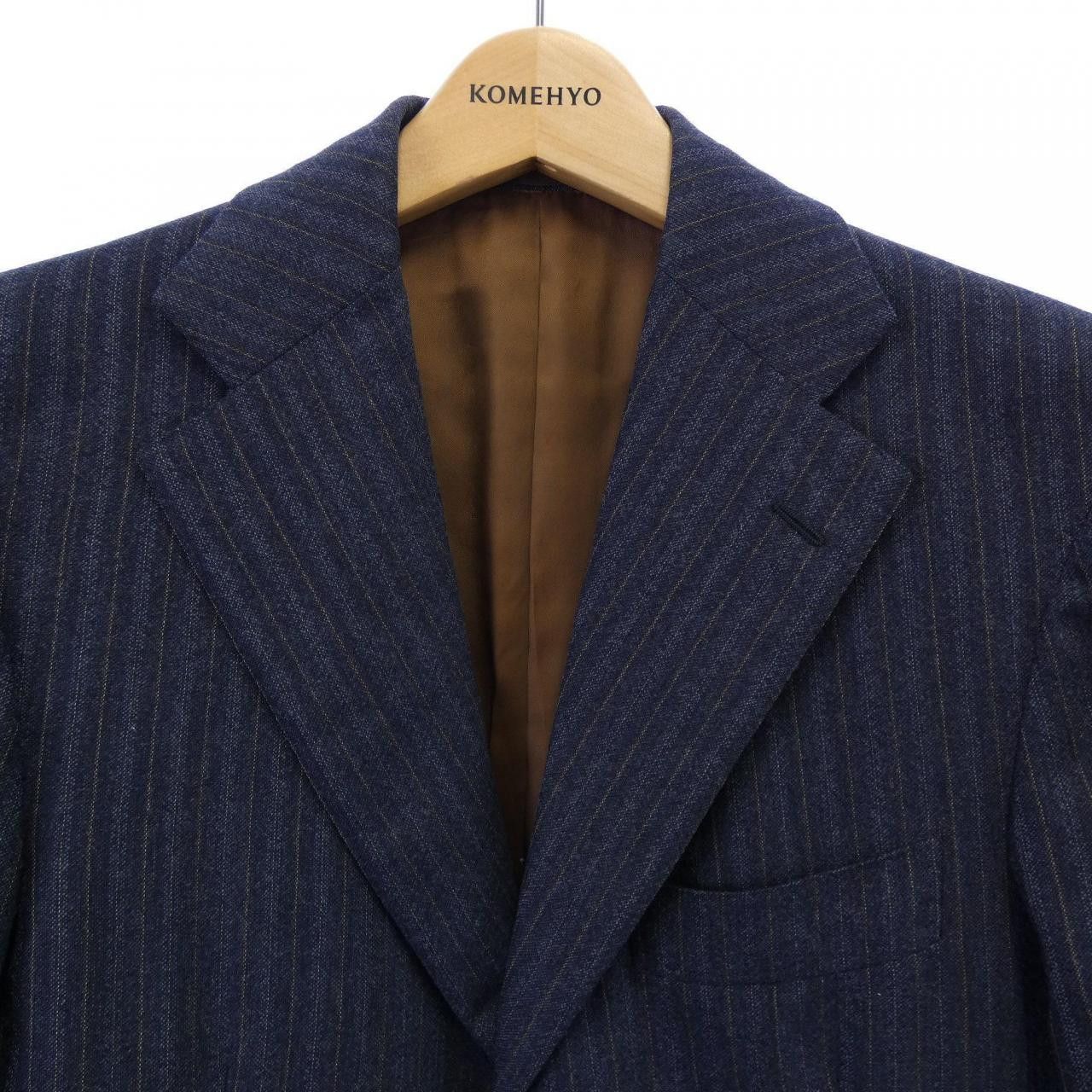 Other Other Belvest Isetan Men's Cashmere Blend Suit Textile Suits DUTY FREE for USA Size ONE SIZE - 6 Thumbnail
