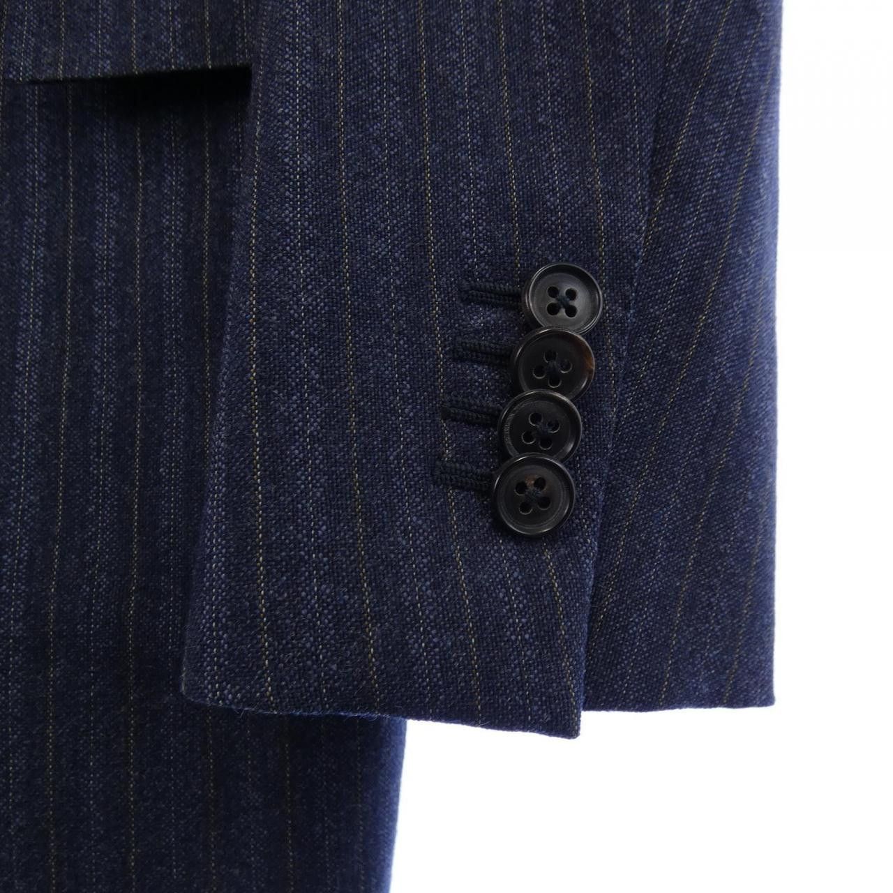 Other Other Belvest Isetan Men's Cashmere Blend Suit Textile Suits DUTY FREE for USA Size ONE SIZE - 7 Thumbnail