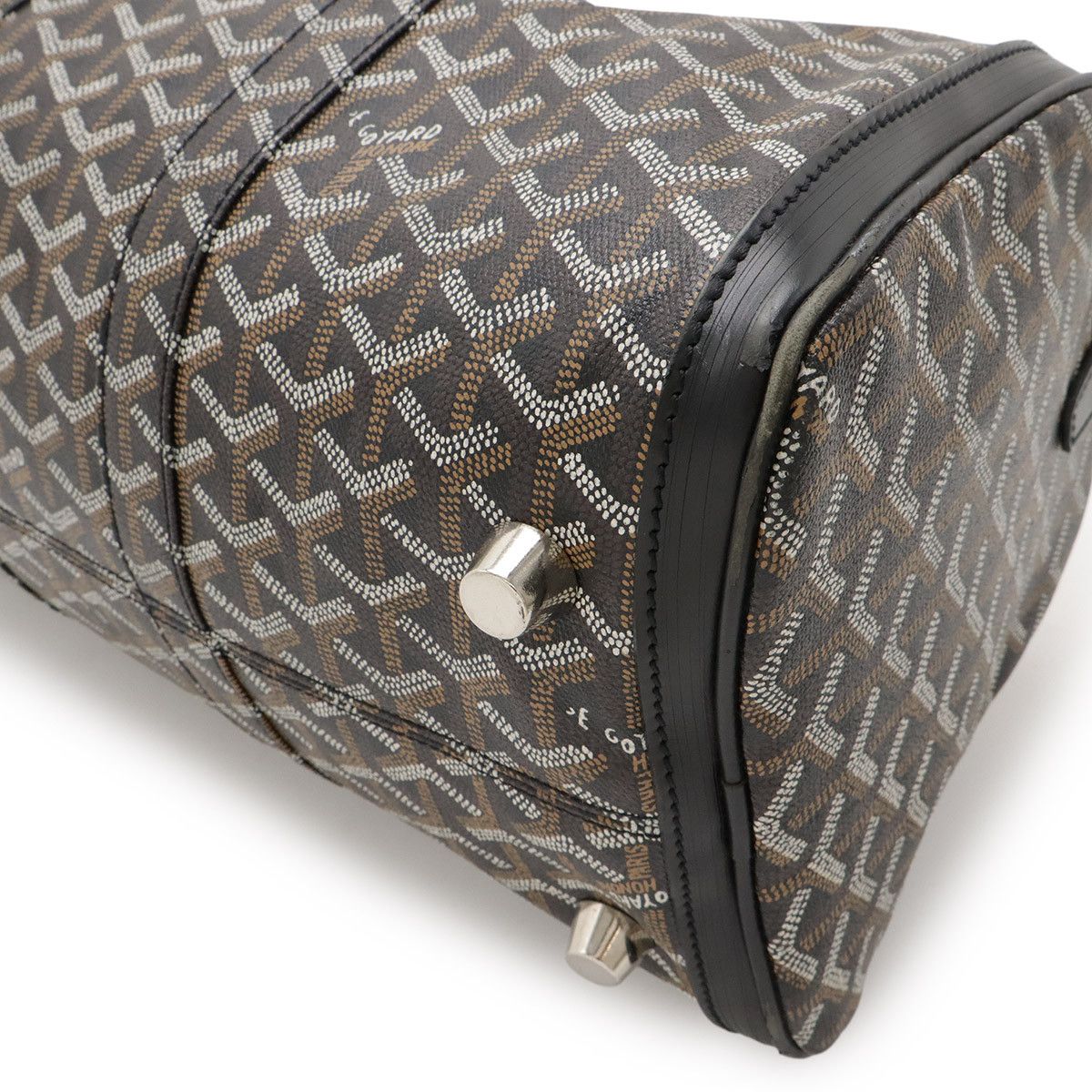 Goyard Goyard Goyard Croisiere 40 PVC Coated Canvas Handbag Plastic / Synthetic Handbag DUTY FREE for USA Size ONE SIZE - 3 Thumbnail