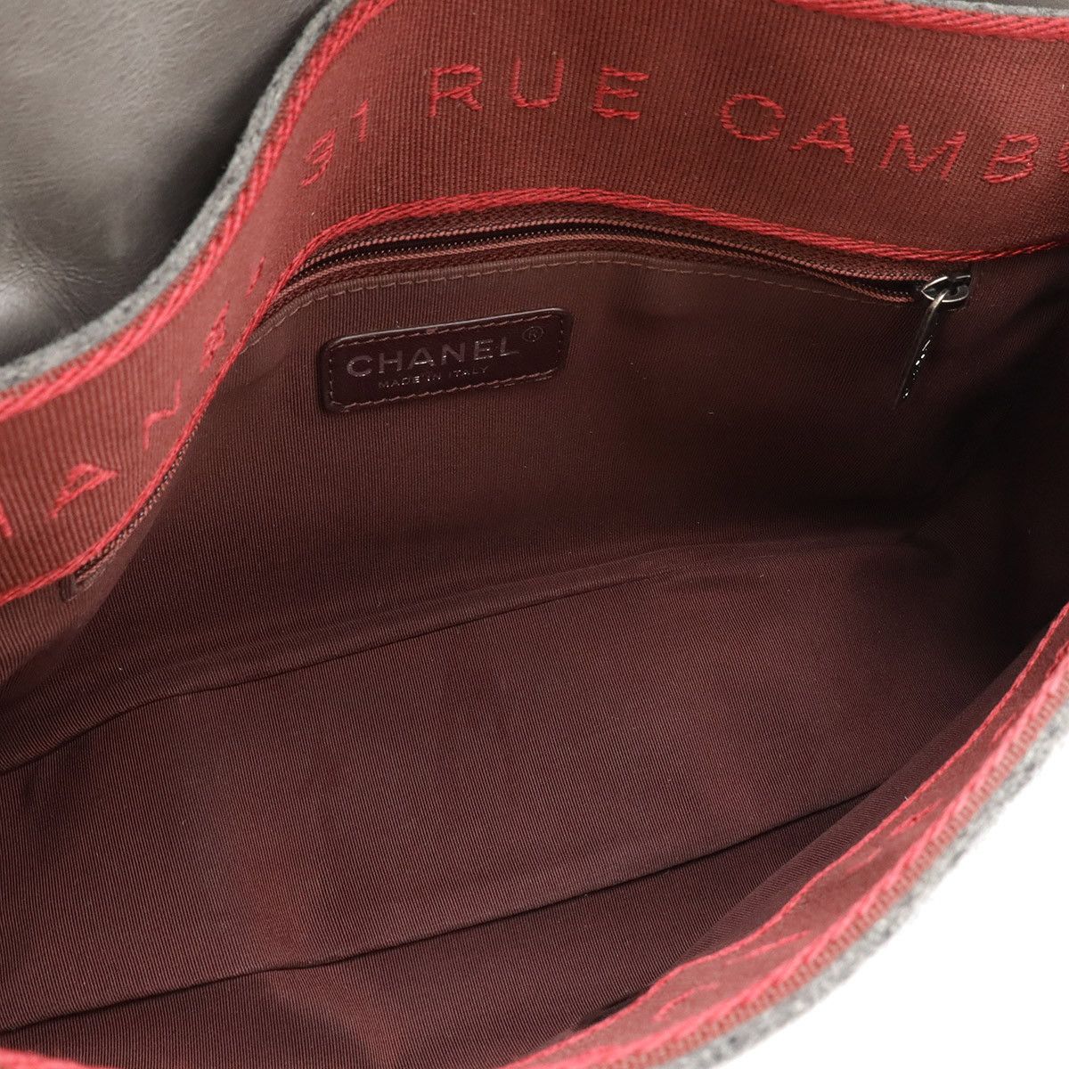Chanel Chanel Chanel Paris Salzburg Matelasse Calfskin Shoulder Bag Leather Shoulder Bag DUTY FREE for USA Size ONE SIZE - 5 Thumbnail