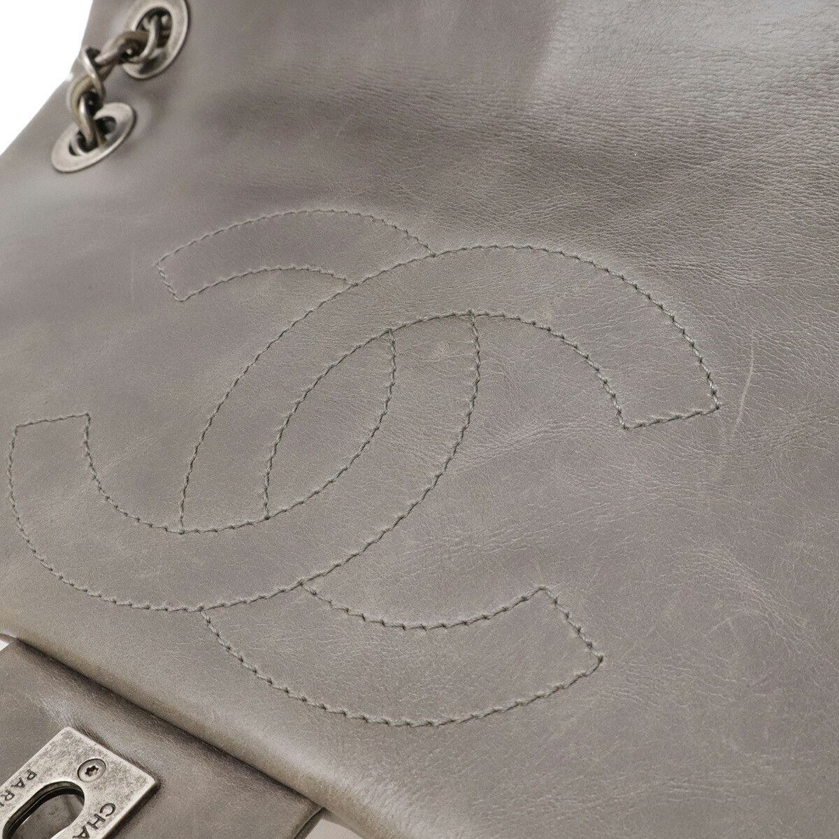 Chanel Chanel Chanel Paris Salzburg Matelasse Calfskin Shoulder Bag Leather Shoulder Bag DUTY FREE for USA Size ONE SIZE - 8 Thumbnail