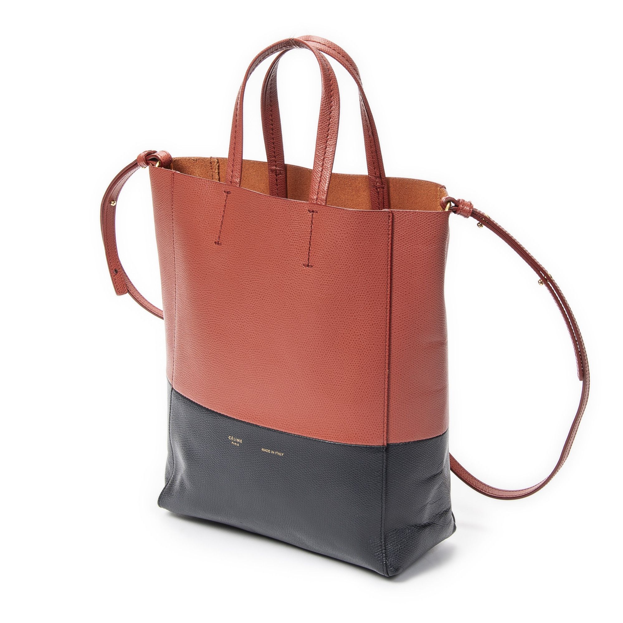 Celine Small Bicolor Vertical Cabas Tote Size ONE SIZE - 2 Thumbnail