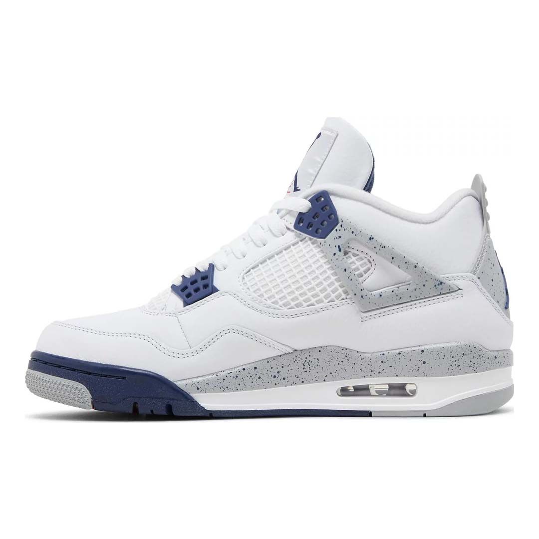 NAV Air Jordan 4 Retro 'Midnight y' Size US 10 / EU 43 - 4 Thumbnail