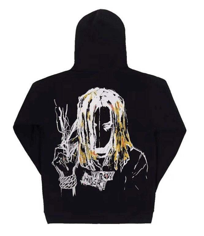 Revenge Durk Painting Hoodie Black Size US S / EU 44-46 / 1 - 2 Thumbnail