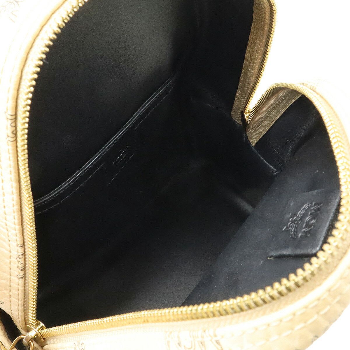 MCM MCM MCM Visetos Coated Canvas Backpack Leather Backpack MMK6SVE41IG001 DUTY FREE for USA Size ONE SIZE - 7 Thumbnail
