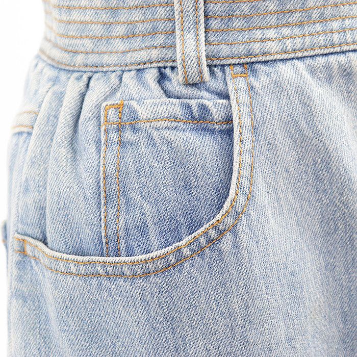 Chanel Chanel Chanel Metiers d'Art Paris-Dallas Denim Skirt Textile Skirts P49386 DUTY FREE for USA Size ONE SIZE - 12 Thumbnail