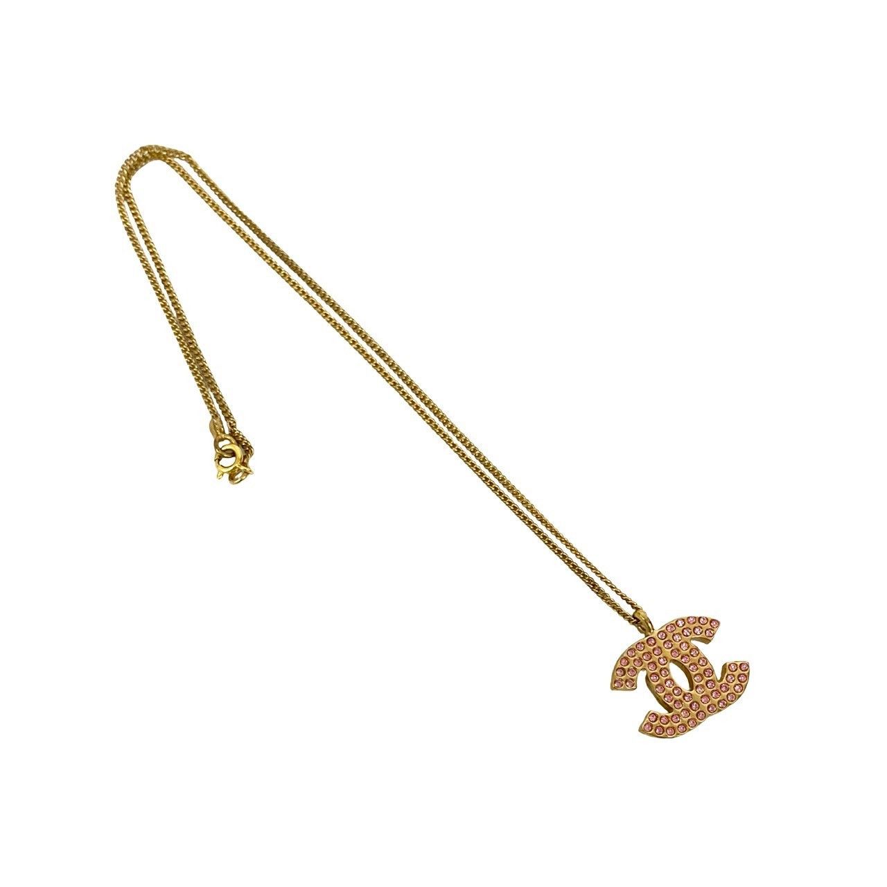 Chanel Chanel Chanel Coco Mark Necklace Metal Necklace DUTY FREE for USA Size ONE SIZE - 4 Thumbnail
