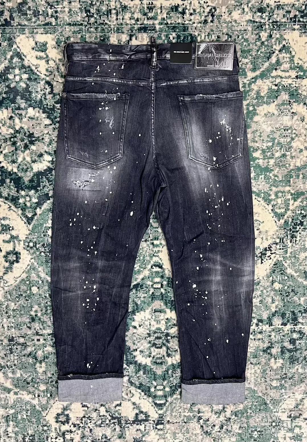 Dsquared2 dsquared2 black gray washed denim pants Size US 31 - 2 Thumbnail