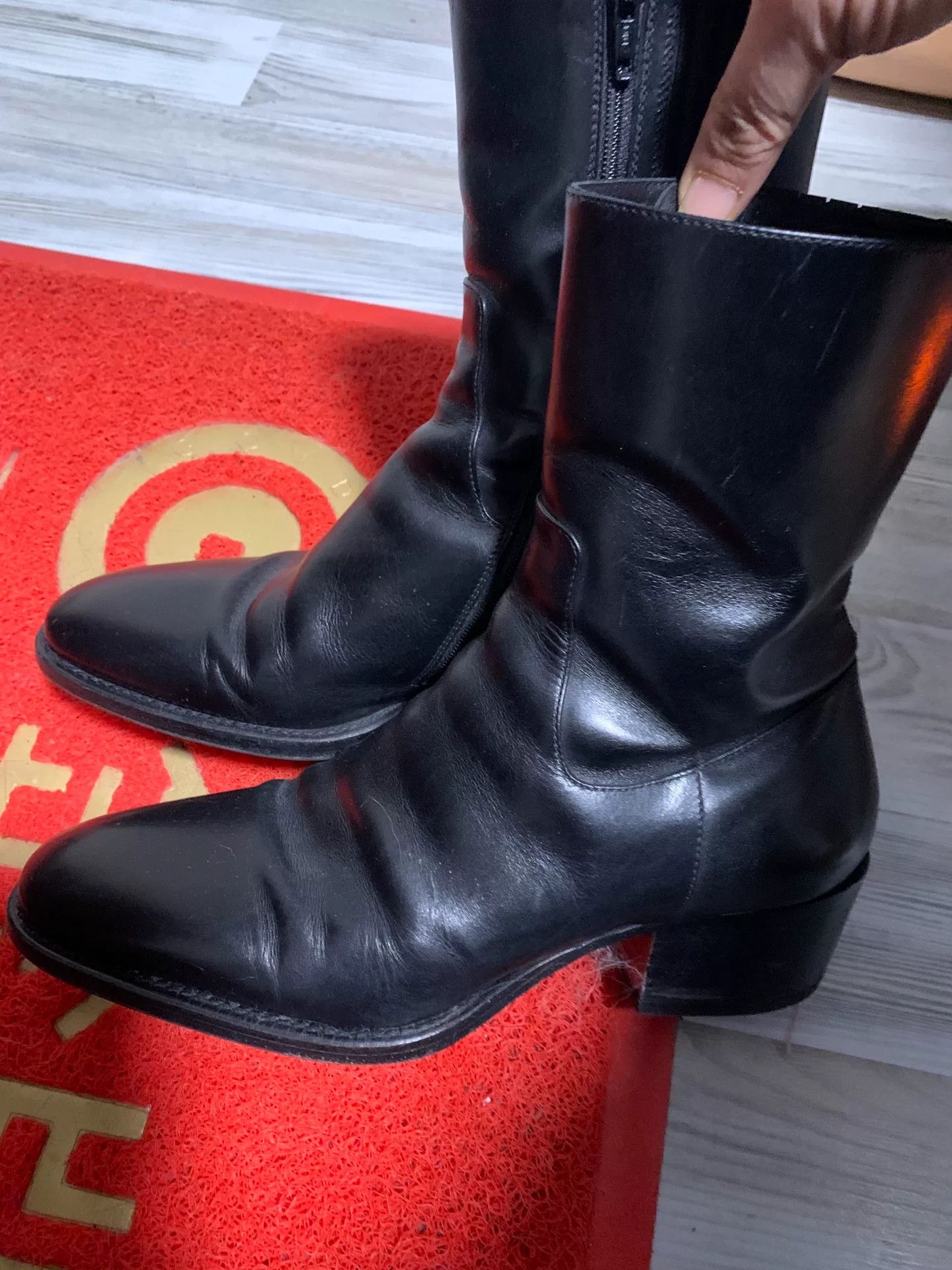 Dsquared2 dsquared2 classic black leather boots size 39 Size US 8 / EU 41 - 2 Thumbnail