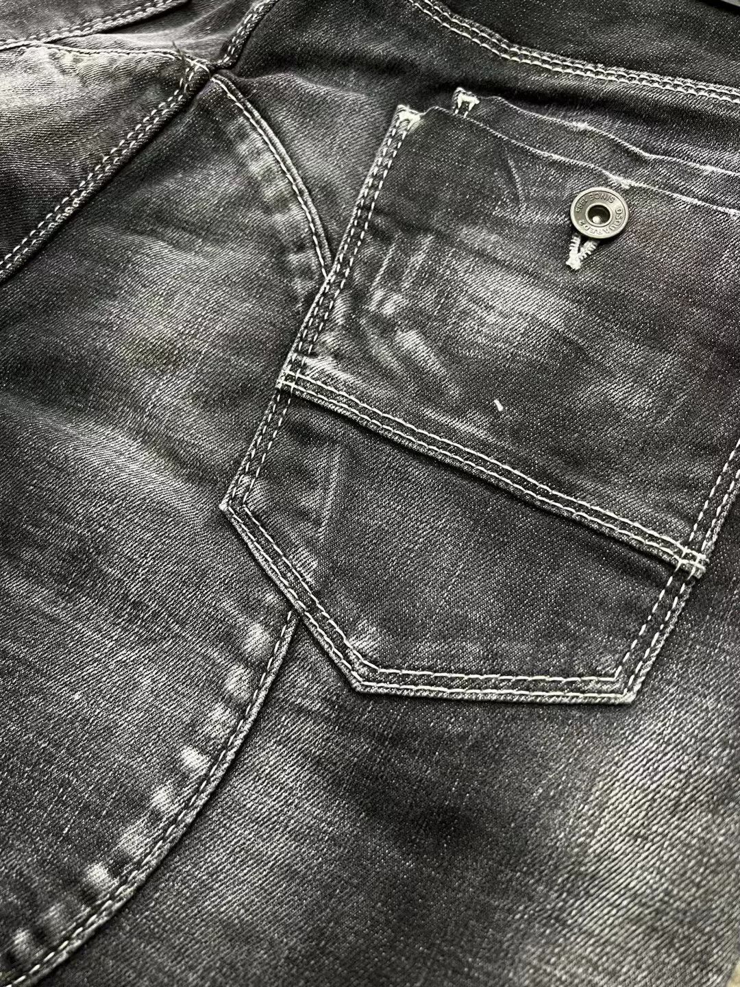 Dsquared2 dsquared2 tailored combat black-grey denim pants Size US 31 - 6 Thumbnail