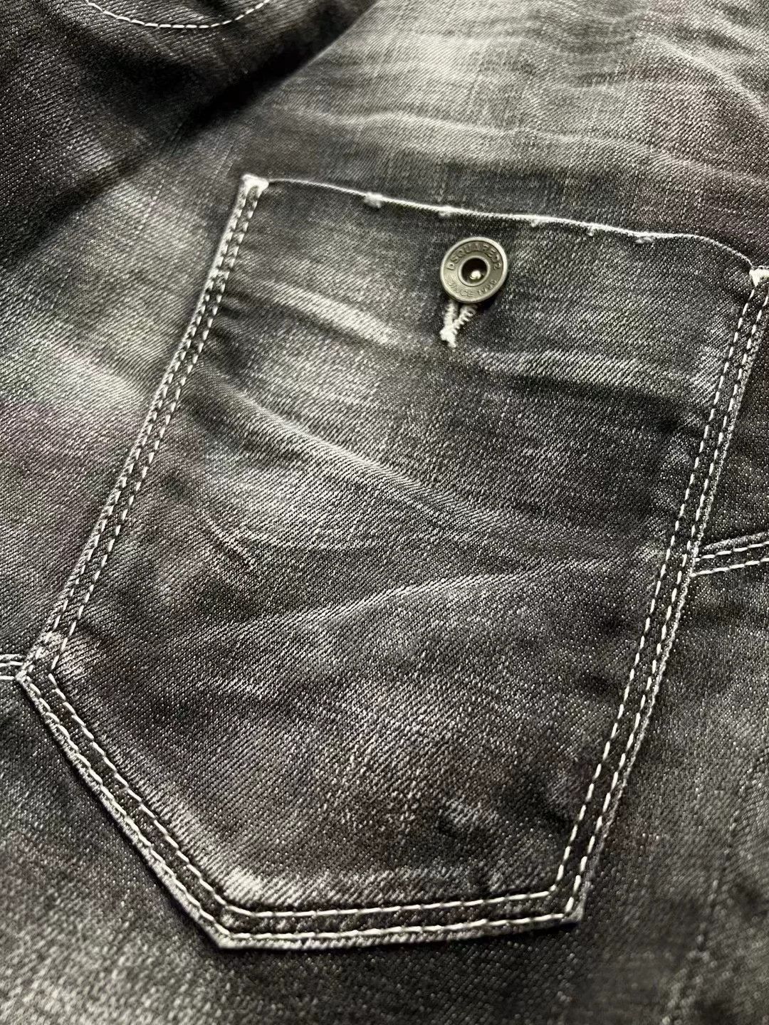 Dsquared2 dsquared2 tailored combat black-grey denim pants Size US 31 - 5 Thumbnail